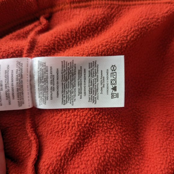 Mountain Hardwear Lightweight Quarter Zip Fleece Mens Size S Red - Picture 12 of 13